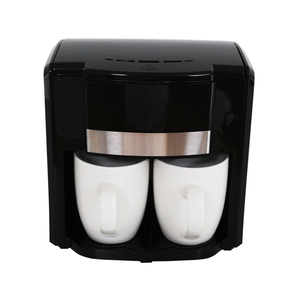 <span class=keywords><strong>Dos</strong></span> <span class=keywords><strong>Tazas</strong></span> de Cerámica, <span class=keywords><strong>Cafetera</strong></span> Eléctrica Automática de <span class=keywords><strong>Goteo</strong></span> para Uso Doméstico - Product Image 1