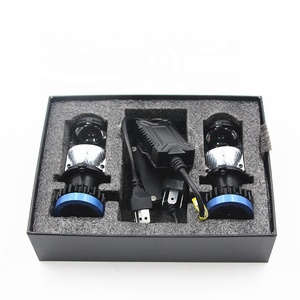 P6 xe đèn pha <span class=keywords><strong>H4</strong></span> <span class=keywords><strong>Led</strong></span> Mini ống kính máy chiếu 10000lumen thấp chùm ô tô bóng đèn 60 Wát tiết kiệm năng lượng cho hàng ngày lái xe - Product Image 4