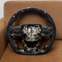 Volant de voiture en fibre de carbone adapté à Toyota Hilux N70 N80 Fortuner Land Cruise LC300 LC200 Prado LC79GR Pièces automobiles