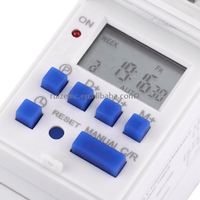 Minuterie programmable de contrôle de temps de micro-ordinateur de 220V 16a, commutateur de minuterie à affichage numérique THC15A