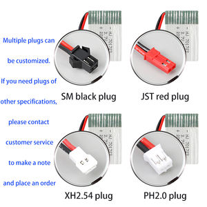 공장 리튬 폴리머 리튬 이온 180mAh lipo 세포 장난감 모형 비행기 비행기 3.7v <span class=keywords><strong>rc</strong></span> 헬리콥터 배터리 - Product Image 4