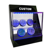 Présentoir personnalisé en acrylique avec éclairage LED pour sachets de nicotine, snus, snuff et Logenges, pack mixte, pour Zyn, de l'usine Shenzhen Samtao