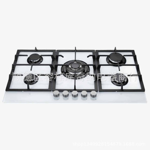 Table de cuisson à gaz encastrable OEM 5 brûleurs 90 cm avec panneau en verre trempé pour cuisine - Product Image 3