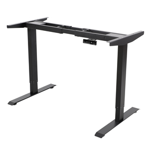 EFU-E6 Expandable Sit to Stand Two Leg <strong>Standing</strong> Electric <strong>Height</strong> <strong>Adjustable</strong> <strong>Computer</strong> Laptop PC Office <strong>Desk</strong> Study Table - Product Image 2