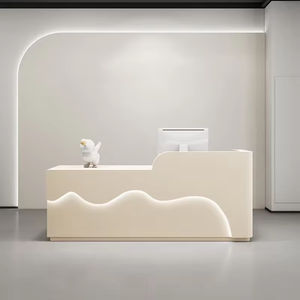 Mostrador de Recepción Moderno <span class=keywords><strong>y</strong></span> Duradero <span class=keywords><strong>en</strong></span> Oferta con Cajón para Oficina, Vestíbulo, Hoteles, Centros Comerciales, Hospitales, Bares <span class=keywords><strong>y</strong></span> Hogares - Product Image 2