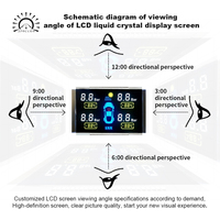 Module d'affichage LCD à 7 segments personnalisé en direct d'usine, écran TN positif pour affichage de balance électronique