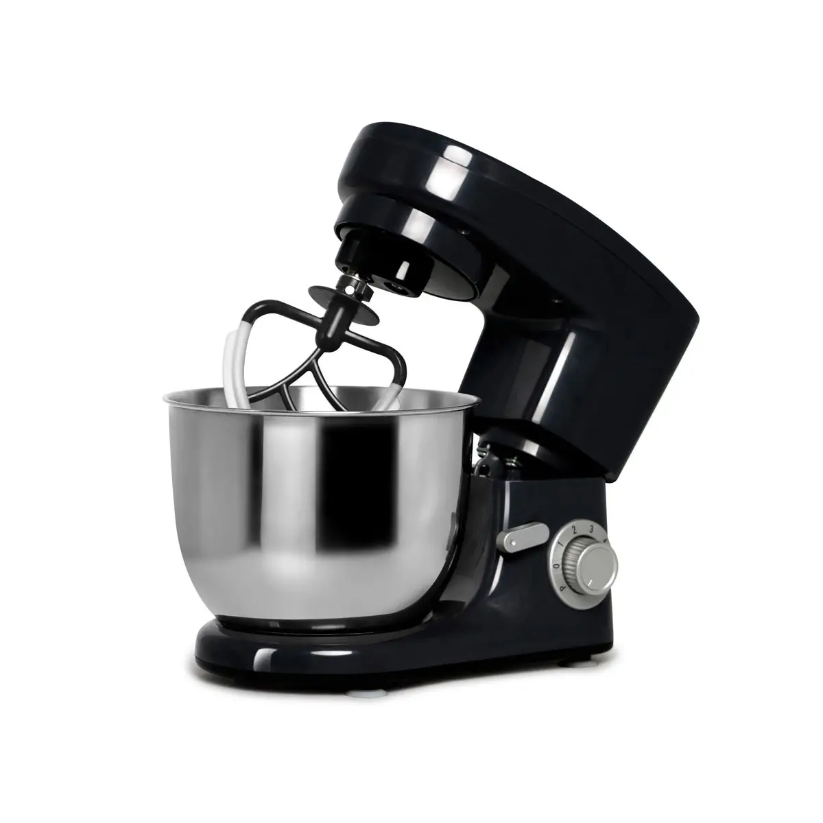electric with Stainless Steel Bowl Dough Hooks Flat Beater Double Shaft Automatic stand dough mixer