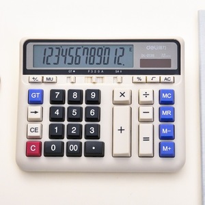 Calculadora de Escritorio Deli 2135 de 12 Dígitos, Energía Solar, para Uso Financiero y de Oficina - Product Image 2