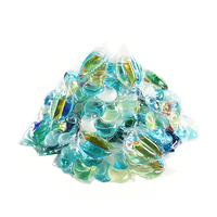 Fabricant de capsules de lessive, formule personnalisée, capsules de détergent jetables pour vêtements, en forme liquide, options de couleur et de parfum pour les supermarchés