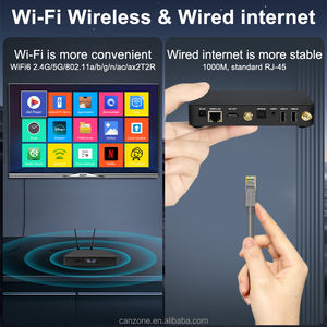 Canzone Android 8K Quad Core Rockchip RK3576 4GB RAM 32GB ROM <span class=keywords><strong>Smart</strong></span> <span class=keywords><strong>TV</strong></span> Box WiFi 2.4G/5GHz Reproductor Multimedia en Streaming 1 Año Reino Unido - Product Image 3