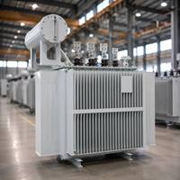 Transformateur immergé dans l'huile de distribution de puissance à enroulement en cuivre, à commutateur de dérivation hors circuit, 10 kV 2000 kVA, avec système de refroidissement ONAF avancé S13