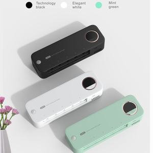 Stérilisateur de brosses à dents mural en ABS avec LED UVC, accessoire de salle de bain pour usage domestique, support de brosses à dents pour stérilisation - Product Image 2