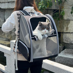 <b>Cat</b> <b>Backpack</b> Carrier for Medium and Small <b>Cats</b> Small Dogs Traveler <b>Backpack</b> Pet Carriers with Ventilated Mesh - Product Image 2