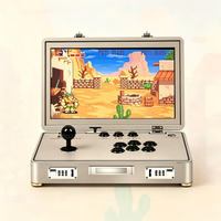 Mini console de jeux d'arcade pliable et portable pour la maison, machine de jeux de combat multi-modes
