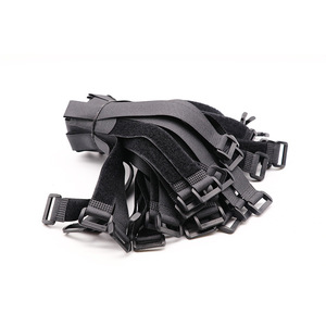 环保可重复使用的自粘钩环带，带扣，用于家庭办公室和户外使用的电缆管理 - Product Image 1