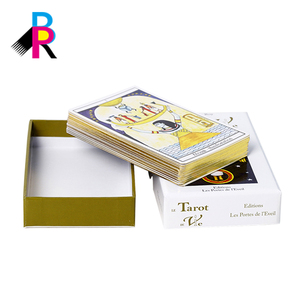 Venta al por mayor de cartas de <span class=keywords><strong>tarot</strong></span> originales personalizadas OEM impresión cartas de <span class=keywords><strong>tarot</strong></span> personalizadas con guía - Product Image 4