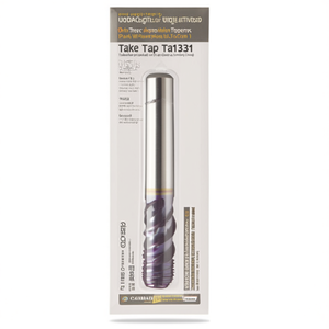 Ttake <b>Tap</b> Ta1331 Unc <b>Thread</b> 40 Degree Helix Tapered For Blind Holes Tolerance 2b Top Blue Coated - Product Image 2