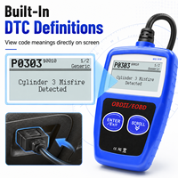 Scanner moteur OBD2/CAN Bus MS309 à connexion filaire, compatible OLIVER, fabriqué en Chine ; Outil de diagnostic multifonctionnel, produit phare