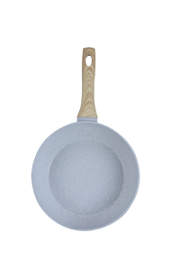 Venta caliente de alta calidad de aluminio forjado sartén recubrimiento antiadherente <span class=keywords><strong>Wok</strong></span> con vidrio templado <span class=keywords><strong>tapa</strong></span> - Product Image 4