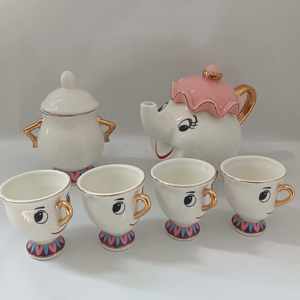 <span class=keywords><strong>Tasse</strong></span> à café en céramique européenne soucoupe beauté <span class=keywords><strong>et</strong></span> <span class=keywords><strong>bête</strong></span> théière ensemble <span class=keywords><strong>tasse</strong></span> à thé ensemble après-midi service à thé cadeau - Product Image 2