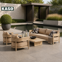 Nouvelle Tendance : Ensemble de Mobilier de Jardin Modulaire en Teck de Luxe, Design Moderne, Étanche et Durable