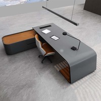 KD12 schreibtisch moderne  patron meubles de bureau patron bureau ceo bureau de luxe bureau patron table pour le bureau