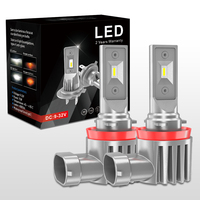 Phare Led Auto V10PS H11 9005 9006 9012 Taille halogène haute Performance avec faisceau 4000LM 360 degrés pour feux LED de Moto de voiture