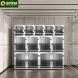 Cage pour animaux de compagnie professionnelle en acier inoxydable SUS304, silo à oxygène chauffant personnalisé pour les soins d'isolement hospitalier, utilisation toute saison - Product Image 1