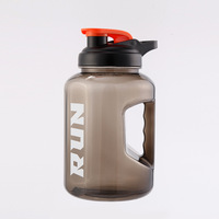 Botellas de Agua de Plástico Grandes de 86 oz con Asa, para Gimnasio, Venta al por Mayor, Personalizadas, Libres de BPA, Deportivas, Ecológicas, para Exteriores, a Prueba de Fugas