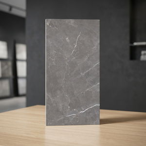 Azulejos de Porcelana Gris para Pared y Suelo William Grey 600x1200mm, Acabado Suave, Colección de Gran Formato - Product Image 3