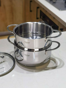 Nồi hấp inox 316 Chockmen, nồi súp cao cấp kèm xửng hấp, nồi súp mini - Product Image 4