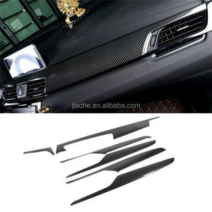 6 PCS Lavaggio Auto In Fibra di Carbonio Centro Console Pannello di Rivestimento Porta Interna rivestimento Della Copertura Per <span class=keywords><strong>BMW</strong></span> <span class=keywords><strong>X1</strong></span> 2016 2017 2018 2019 LHD Auto <span class=keywords><strong>accessori</strong></span> - Product Image 2