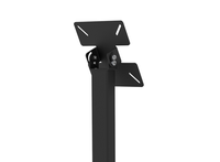 Support de sol surélevé personnalisable pour support de tablette sur le sol avec plaque de montage VESA inclinable et pivotante
