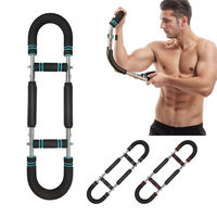 Machine d'entraînement des bras en forme de U multifonctionnelle, entraîneur de bras à résistance réglable, entraîneur de bras pour hommes, entraîneur de muscles pectoraux