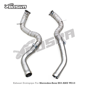 Tubo de Escape de Ajuste Directo para Mercedes-Benz E63/E63S AMG W213/GT63 4.0TT 2016-2023, Tubo de Prueba Recto de 1.5mm, Envío Inmediato - Product Image 6