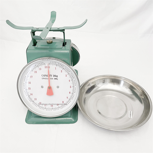 Veidt Weigh 20kg Dual Dial Pointer <b>Scale</b> Single-Sided Waterproof Kitchen Vegetable Weighing Lid Stainless Steel <b>Mechanism</b> - Product Image 5