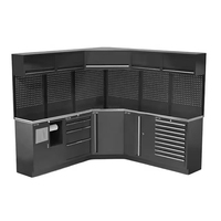 Système d'armoire à outils de garage modulaire à usage intensif personnalisé avec tiroirs et chariot pour la fabrication d'outils