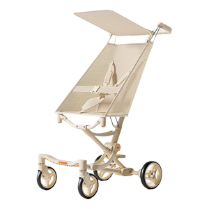 Cochecito de Bebé Plegable Ligero y <span class=keywords><strong>Compacto</strong></span> con Marco de Aleación de Aluminio, Capacidad de Carga de 20 kg, <span class=keywords><strong>Carrito</strong></span> de Bolsillo para Bebés de 0 a 3 Años - Product Image 6