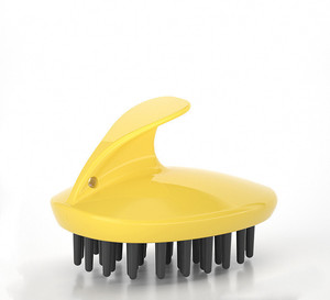 Brosse de massage du cuir chevelu en silicone souple pour le lavage des cheveux - Product Image 5