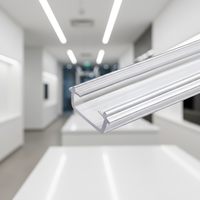 Vente directe d'usine de qualité, très demandée, éclairage linéaire à bande LED en polycarbonate moderne, léger, écologique, commercial