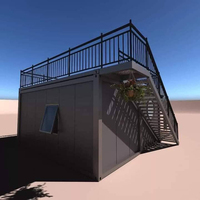 Fabricant conteneur maison préfabriquée piscine combinée hors sol un cadre modulaire maison préfabriquée