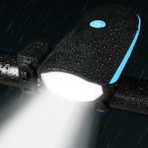 Luz de Bicicleta con Altavoz 7588-B, Carga Micro USB, LED Recargable - Product Image 4