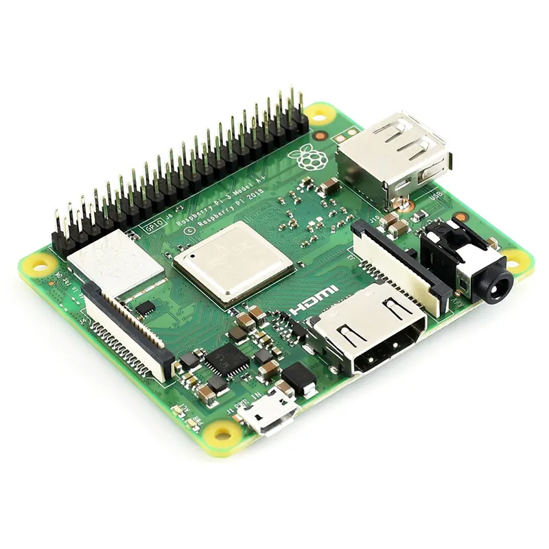 Raspberry Pi 3 Model A+ Retains Most Enhancements in Smaller Form Factor A 1.4GHz 64-bit quad-core ARM Cortex-A53 CPU