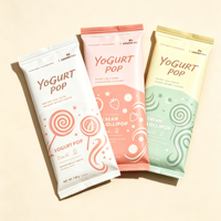 Sachets d'emballage personnalisés en PET/AL/PE recyclables, étanches à l'humidité, thermoscellables, de qualité alimentaire, pour aliments pour bébés et sucre