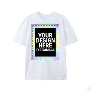 Camiseta Unisex de Punto Transpirable y Ecológica con Cuello Redondo y Serigrafía Personalizada para Niños, Venta al Por Mayor en Almacén de EE. UU. - Product Image 1
