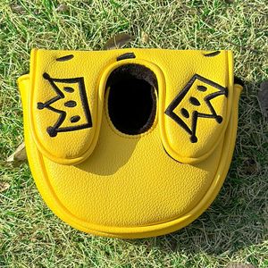 Funda para Putter de Golf Serie DF3, Personalizable, de Cuero PU, Magnética, con Bordado de Doble Oreja, Protector de Cabeza de Palo de Golf - Product Image 3