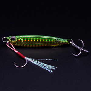 10g 15g 20g 30g 40g 50g 60g metallo Jigging esca di fusione di metallo artificiale con ganci di assistenza - Product Image 6