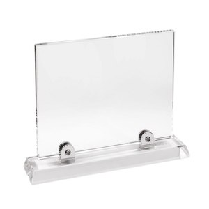 ฐานถ้วยรางวัลแก้ว240X10X190 H 19แสดงบนโต๊ะ - Product Image 2