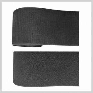 Ruban auto-agrippant noir et blanc réutilisable pour vêtements, sacs à dos et câbles – Rouleau de ruban tissé – Meilleure vente – Haute qualité - Product Image 4