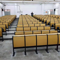 Chaise et bureau pliés de salle de conférence de salle de conférence de salle de classe de mobilier scolaire d'université